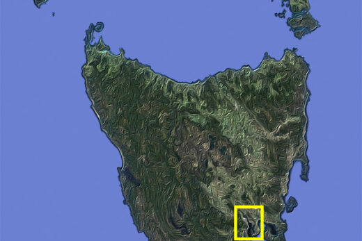 Hobart region of Tasmania