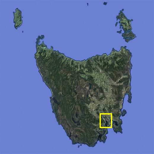 Hobart region of Tasmania