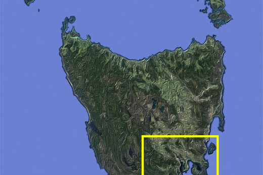 Southeastern region of Tasmania