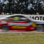 Chaz Mostert wizzing past at Symmons Plains